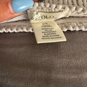 WHITE TUBE TOP / SM / BOZZOLO